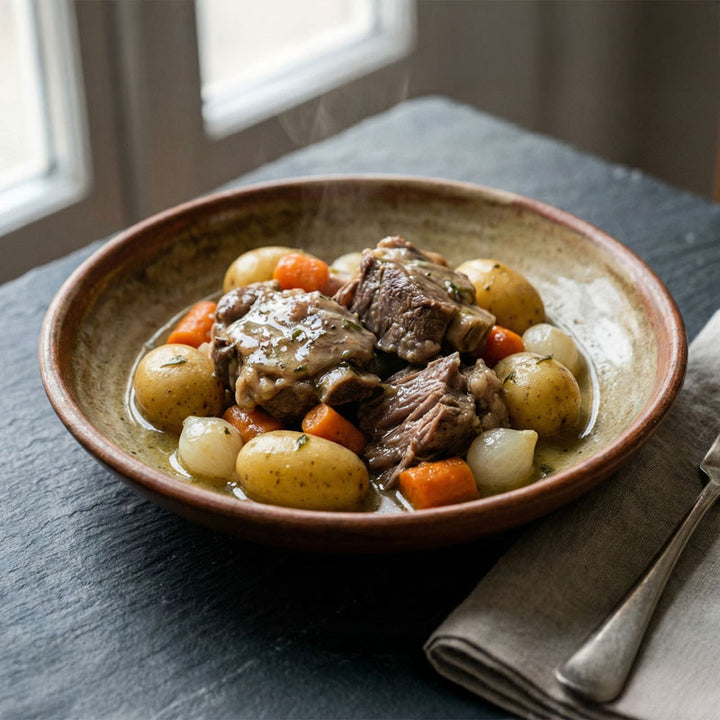 Recette du mouton mijoté au vin blanc