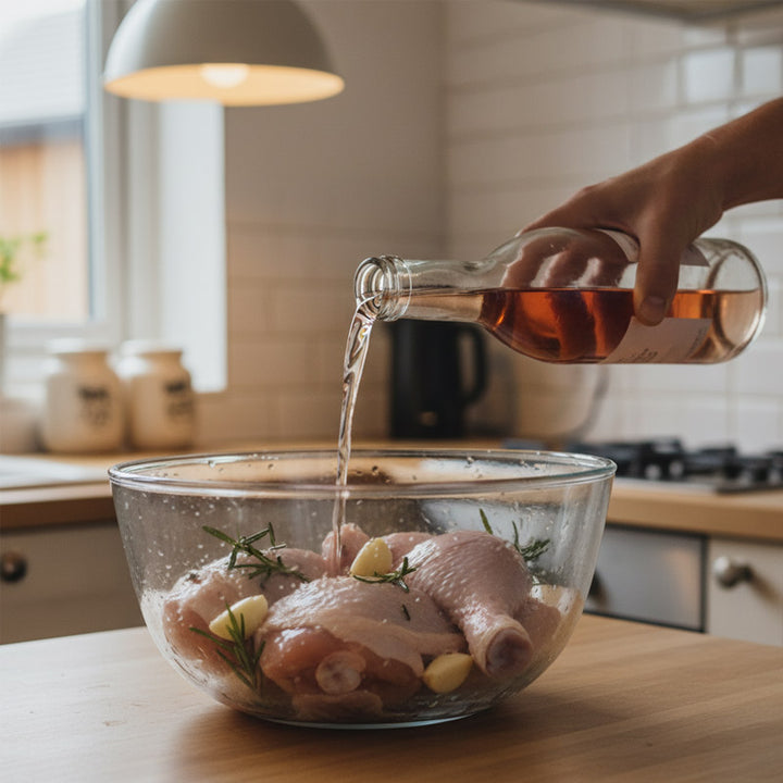 Coq au vin rosé
