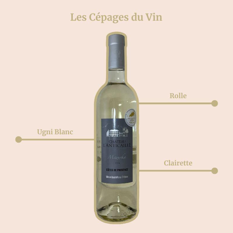 Domaine de l’Anticaille Mazurka Blanc Cépages
