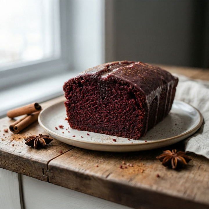 Gâteau au vin rouge et à la cannelle