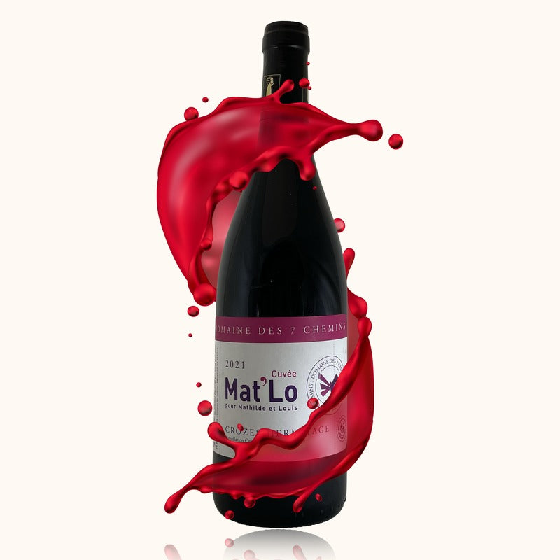 Domaine des 7 chemins mat'lo bouteille
