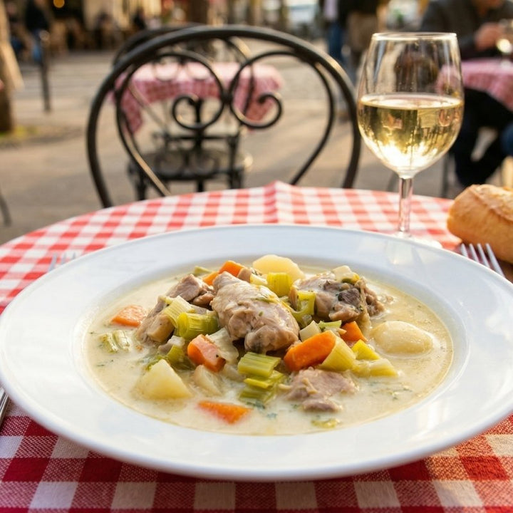 Waterzooi gantois au poulet et légumes fondants
