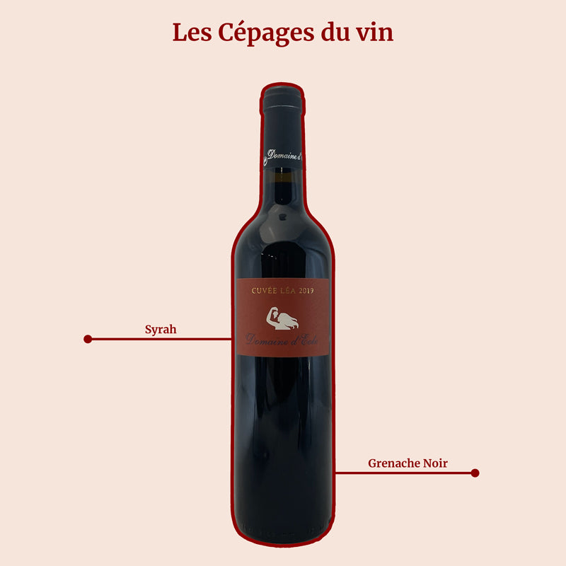 Domaine d'Eole Cuvée Léa Cépages
