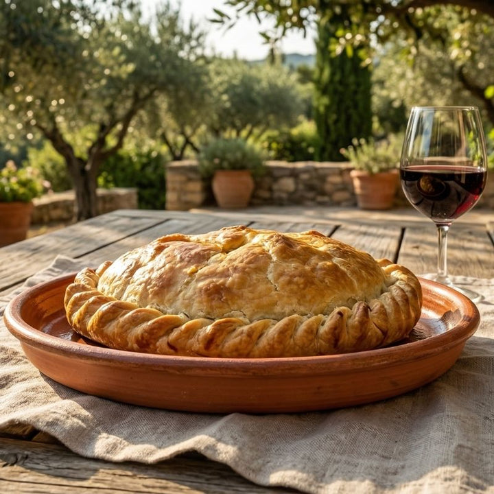 Cornish pasty britannique au bœuf et légumes racines