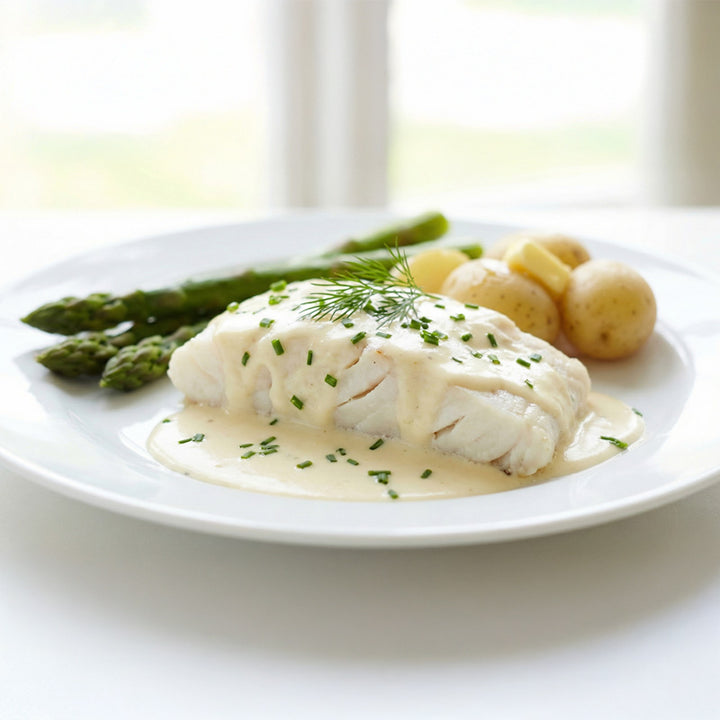 Recette de poisson au vin blanc et à la crème
