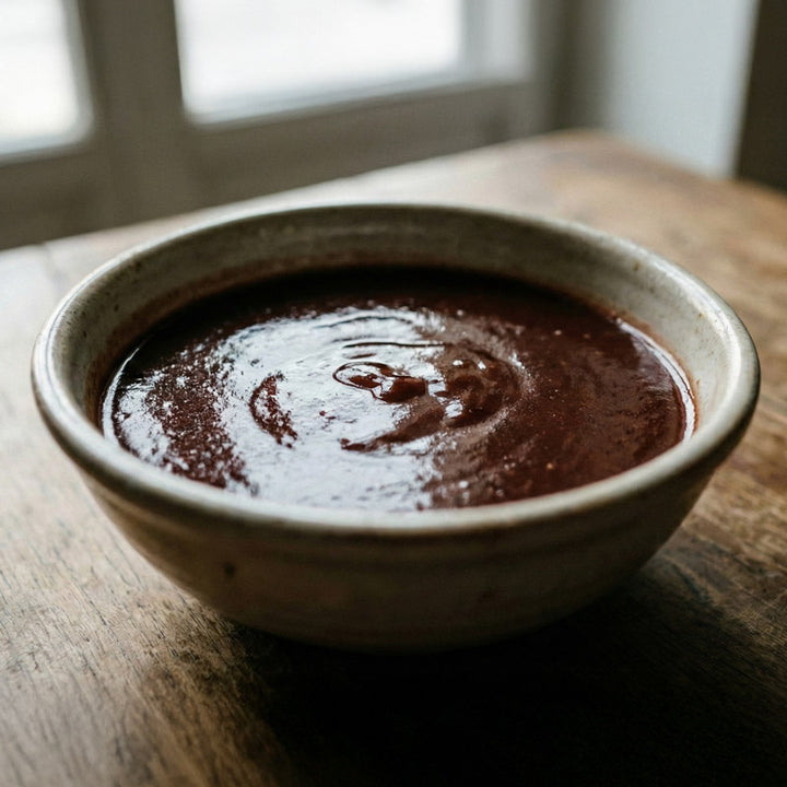 Sauce forestière au vin rouge