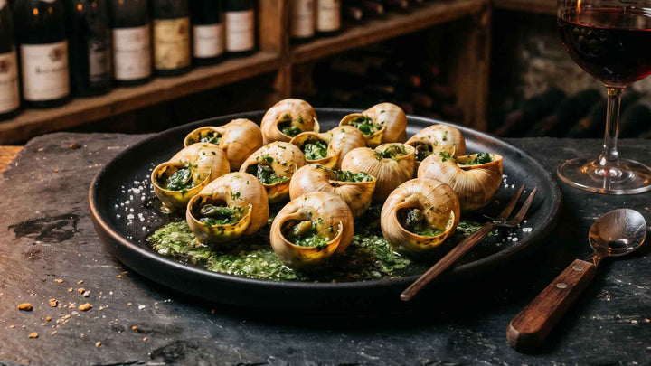 Escargots de Bourgogne au beurre persillé