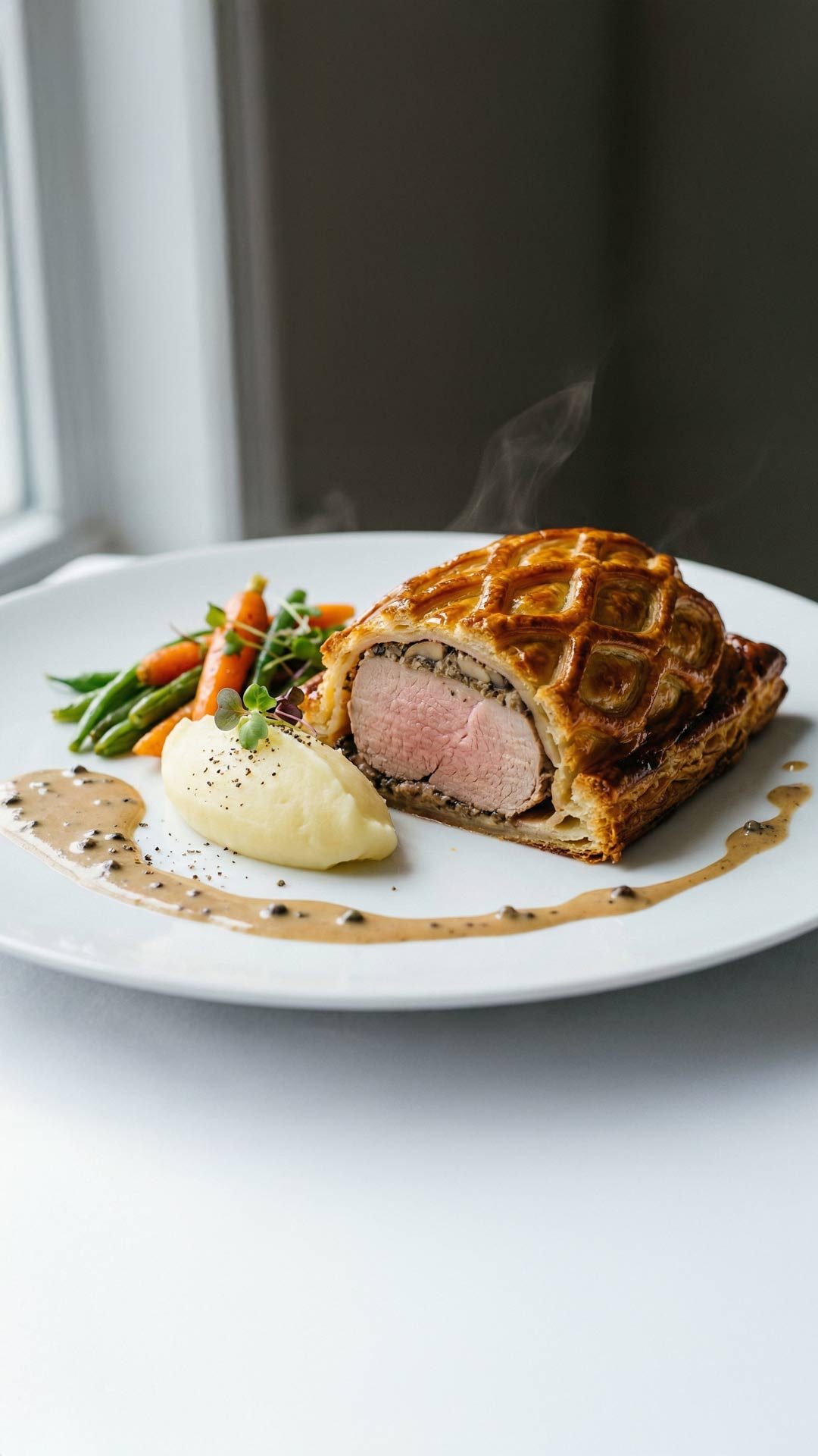 Filet mignon de porc en croûte mobile