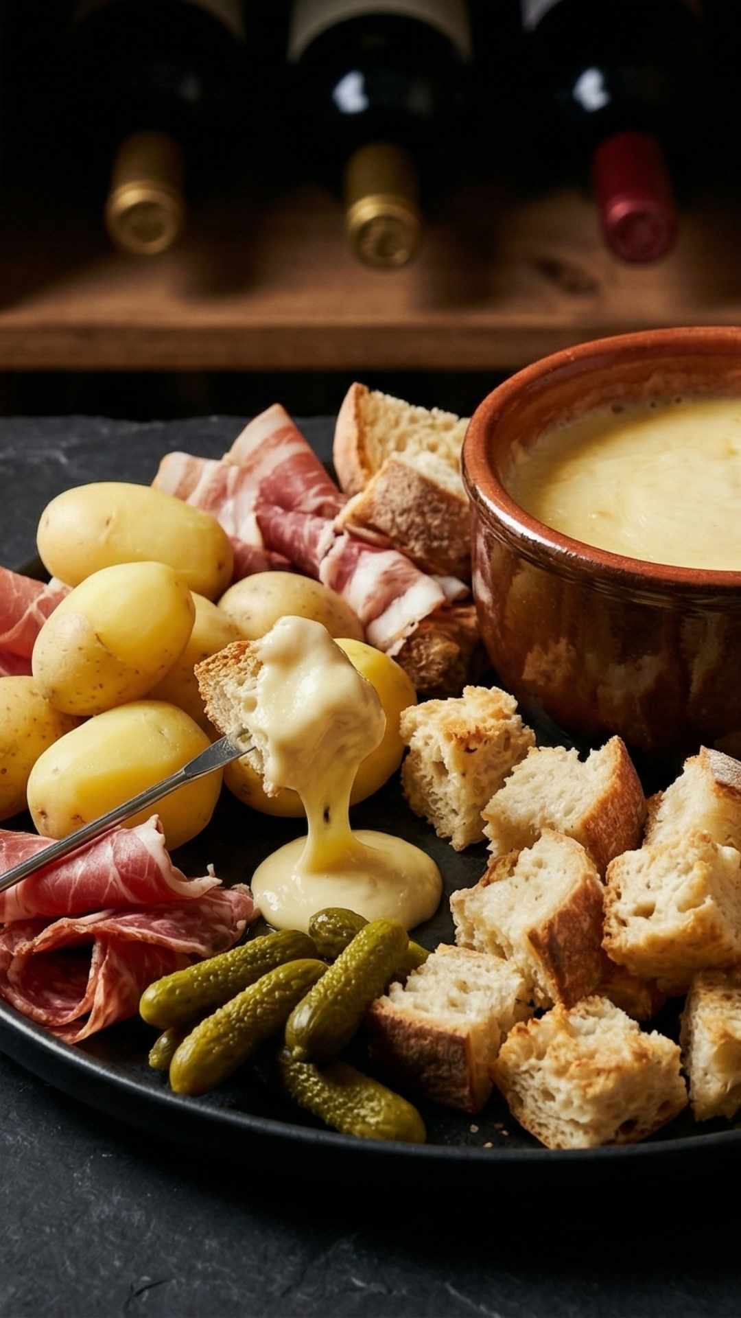 Fondue au fromage Mobile