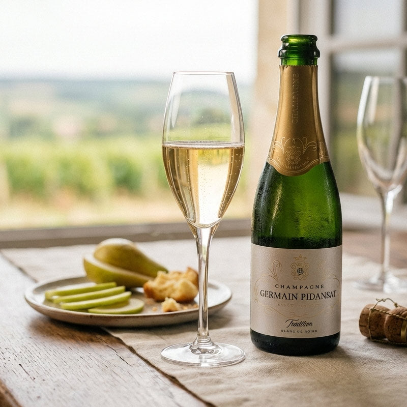 Germain Pidansat Brut Tradition Demi-Bouteille décor Image