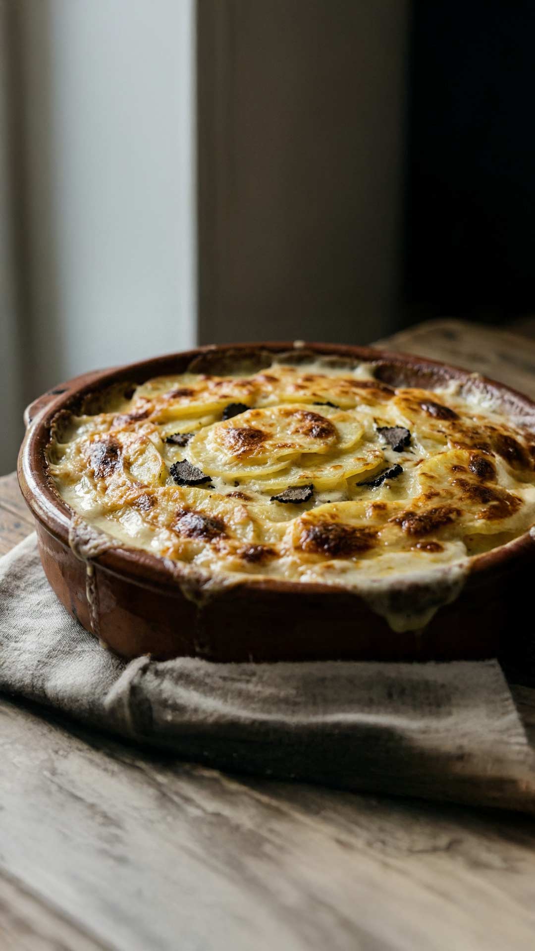 Gratin dauphinois à la truffe mobile