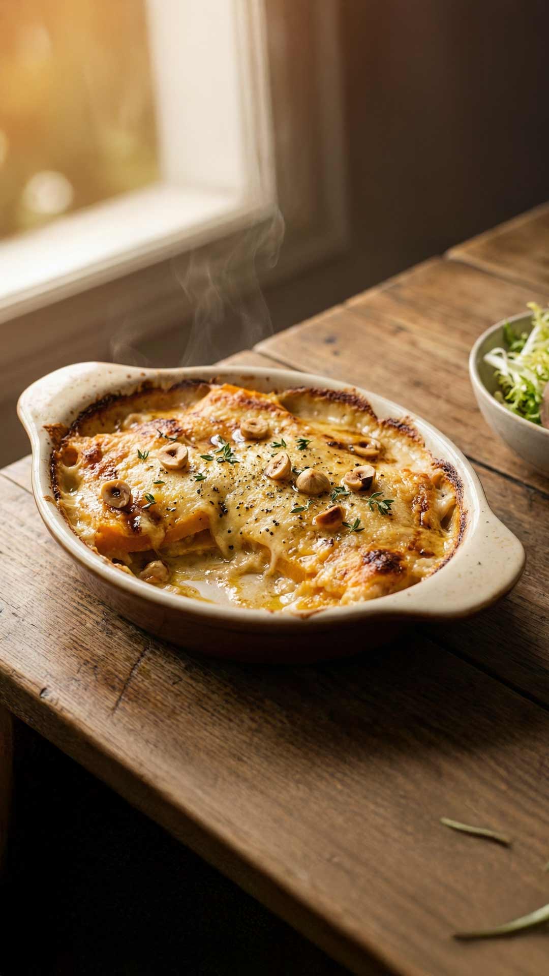 Gratin de courge au Comté mobile