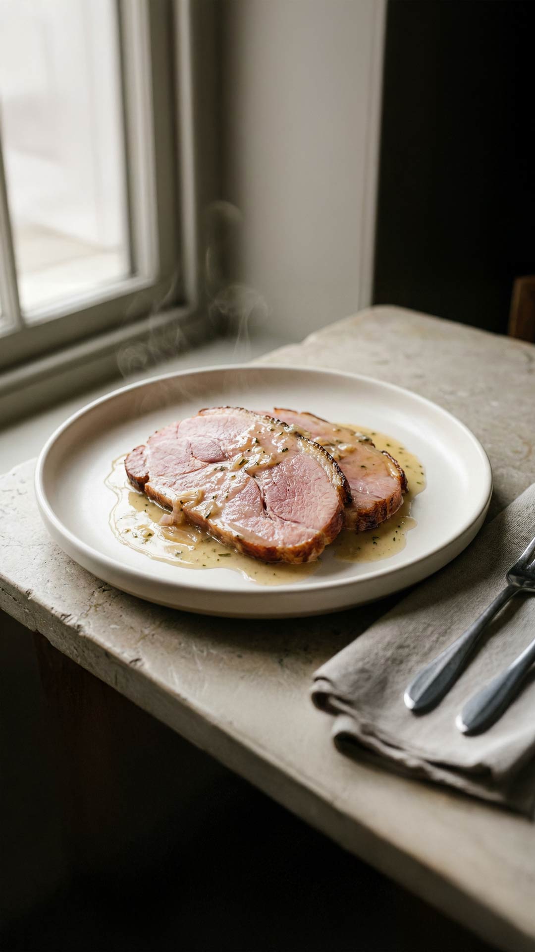 Jambon au vin blanc de Bourgogne mobile