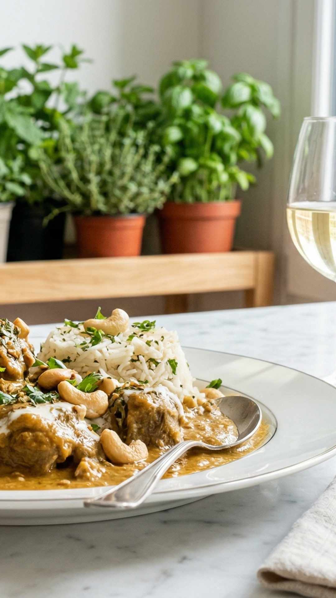 Korma d'agneau Mobile