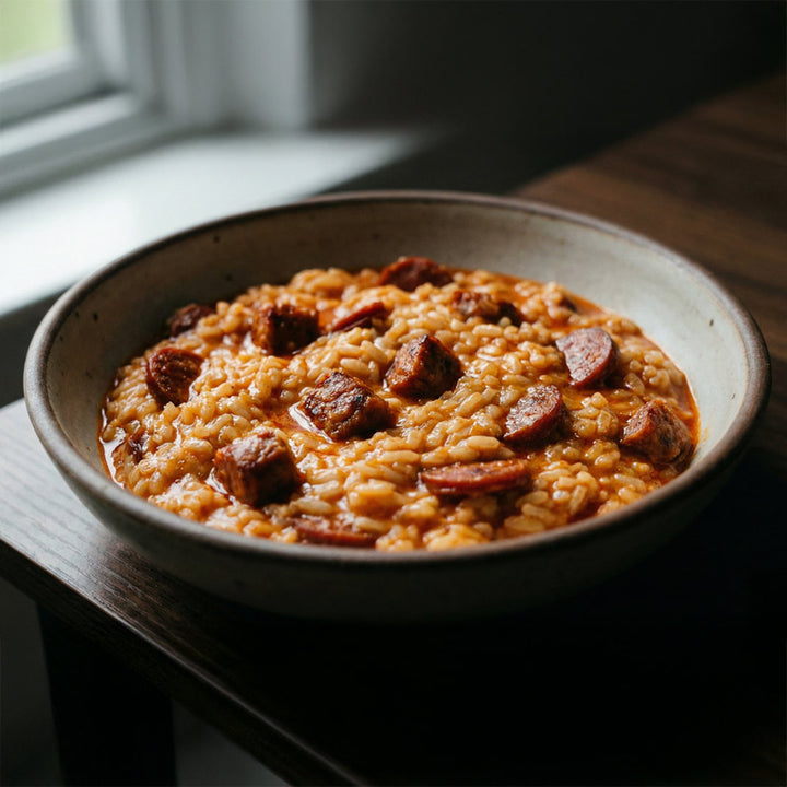 Risotto au chorizo