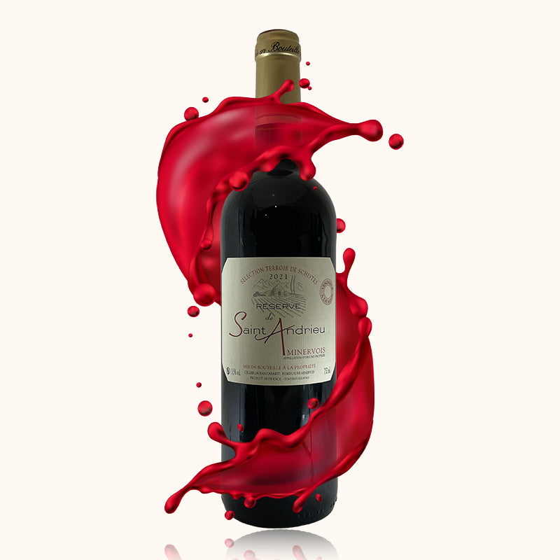 Lauran Cabaret Réserve de Saint Andrieux Bouteille