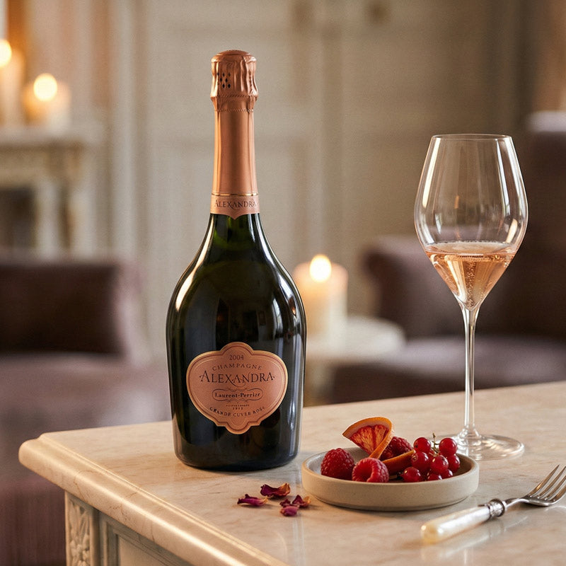 Laurent Perrier Alexandra Rosé 2004 décor Image