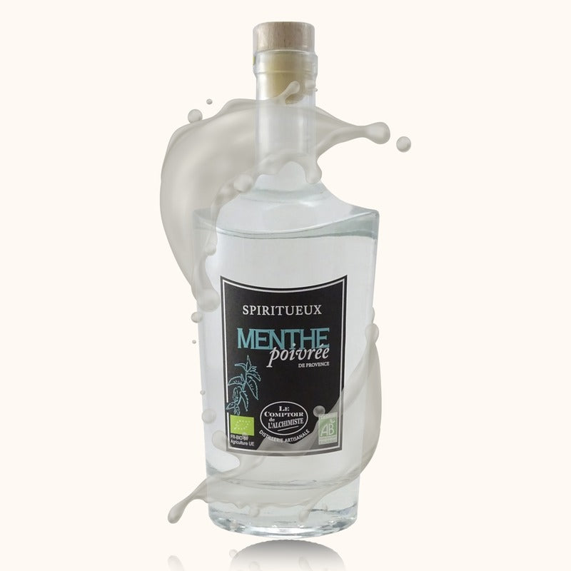 Le Comptoir de l'Alchimiste Menthe Poivrée bouteille