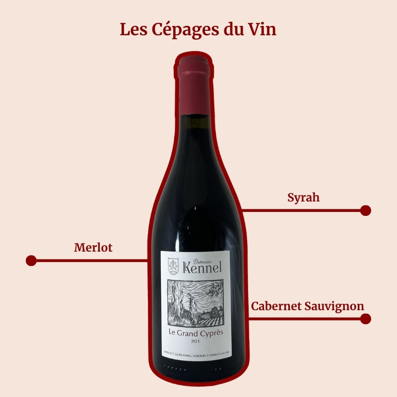 Le Grand Cyprès Rouge du Domaine Kennel Cepage