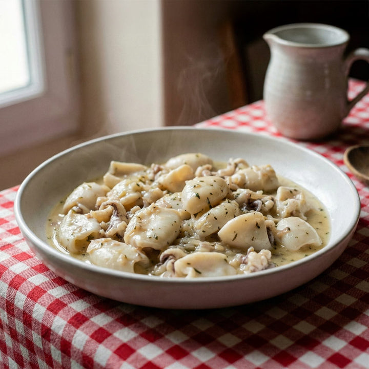 Seiches au vin blanc de Tante Marie-France