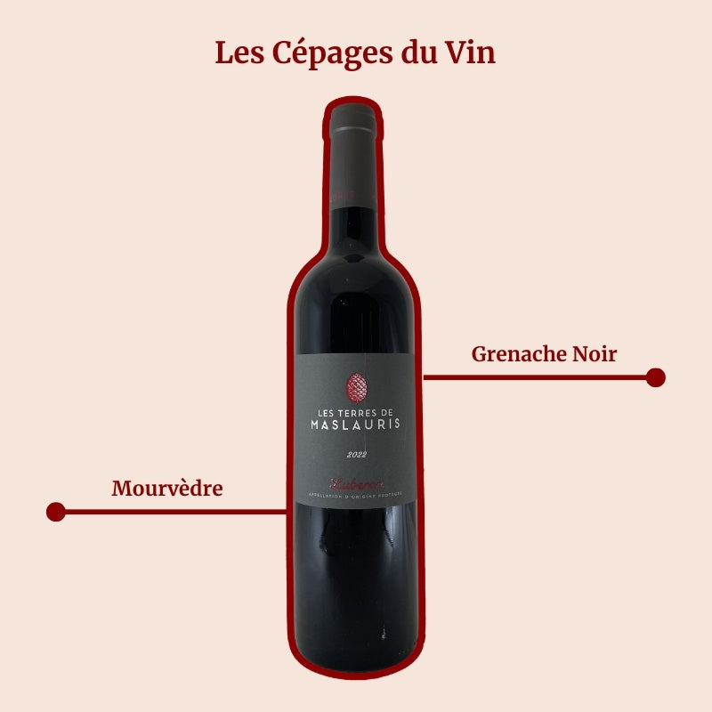 Les Terres de MasLauris Rouge Cépages