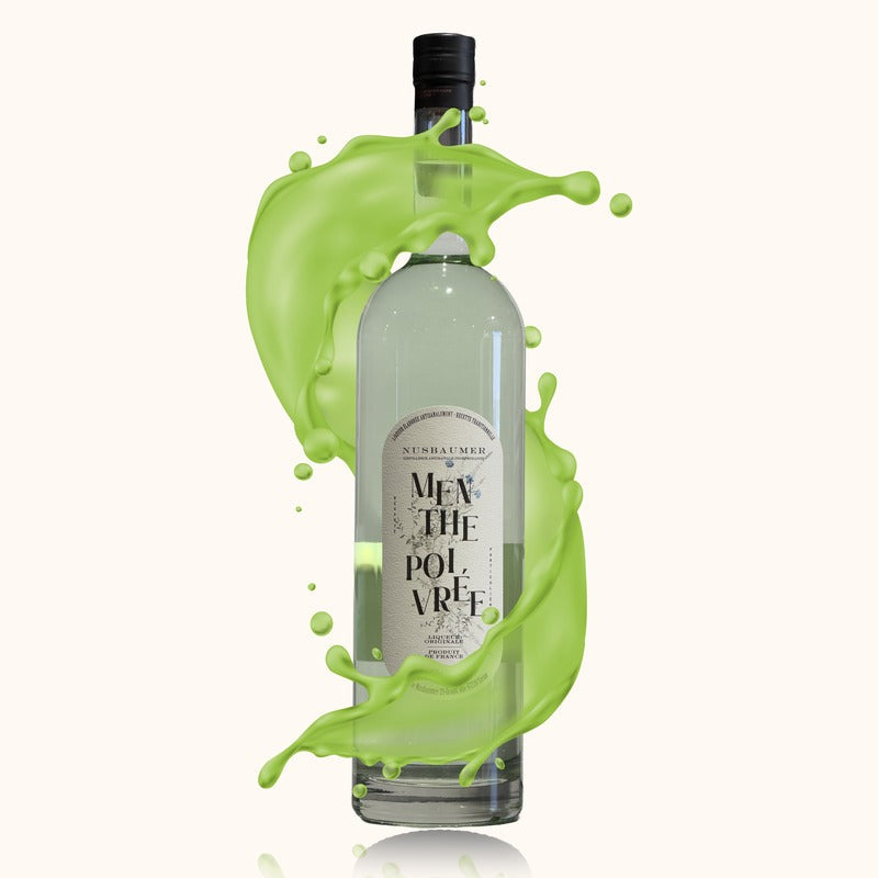 Liqueur de Menthe Poivrée Nusbaumer bouteille