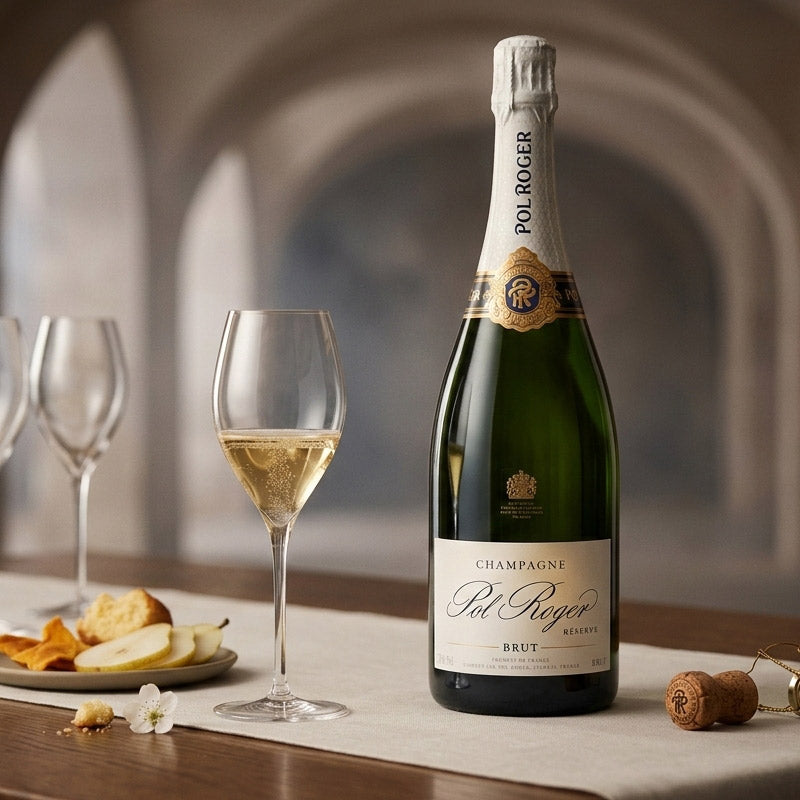 Magnum Pol Roger Champagne Brut Réserve Décor Image