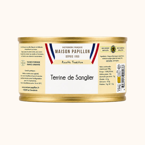 Maison Papillon Terrine de Sanglier
