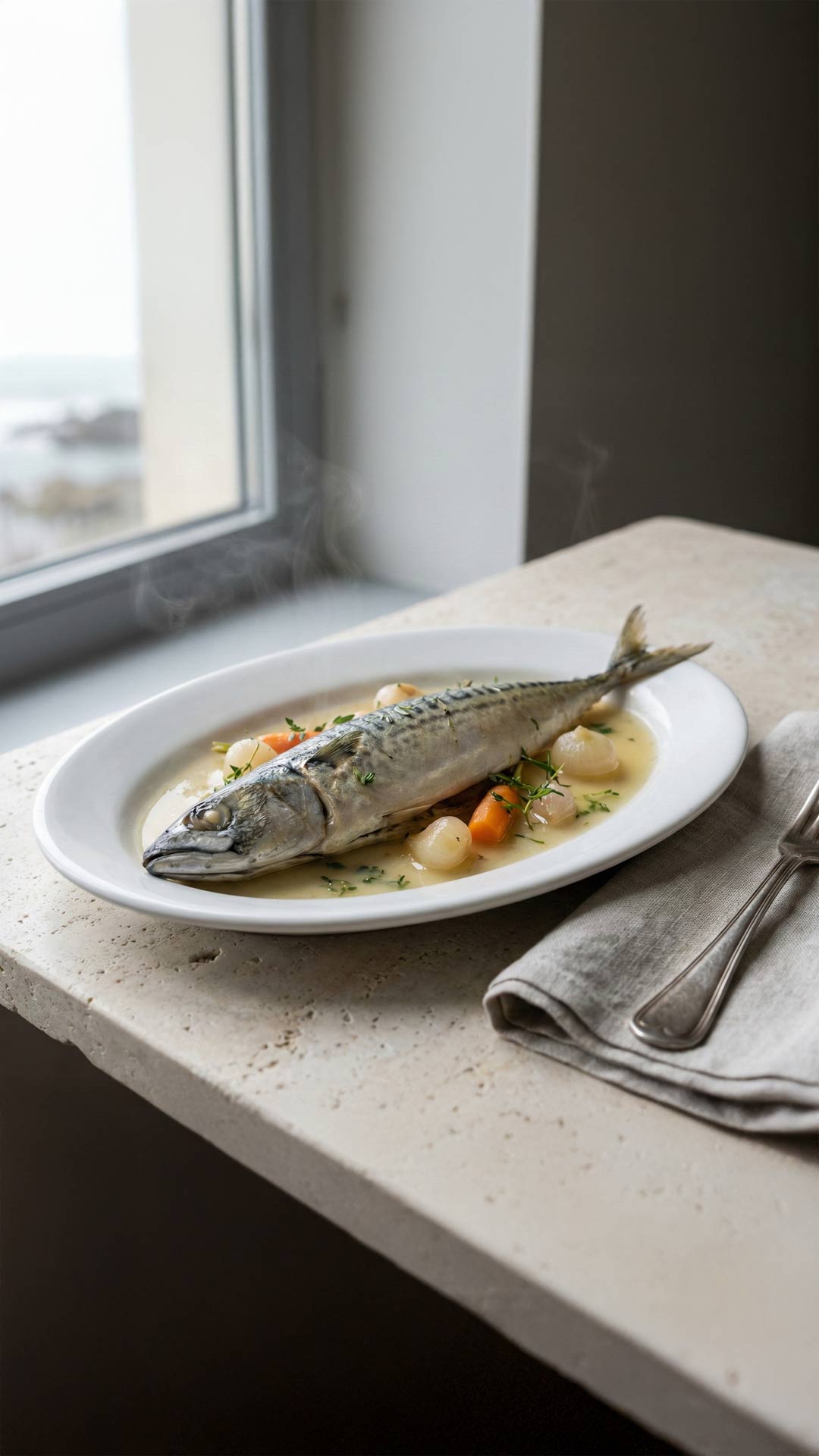 Maquereau au vin blanc mobile