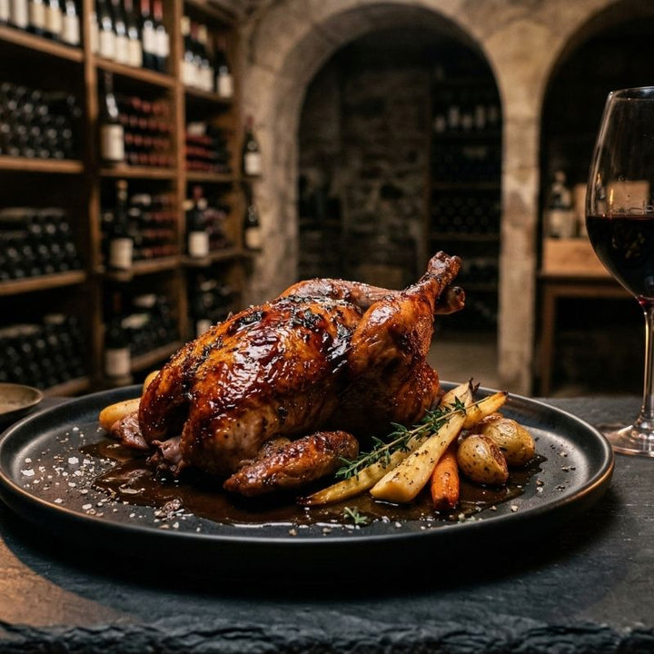 Pigeon rôti