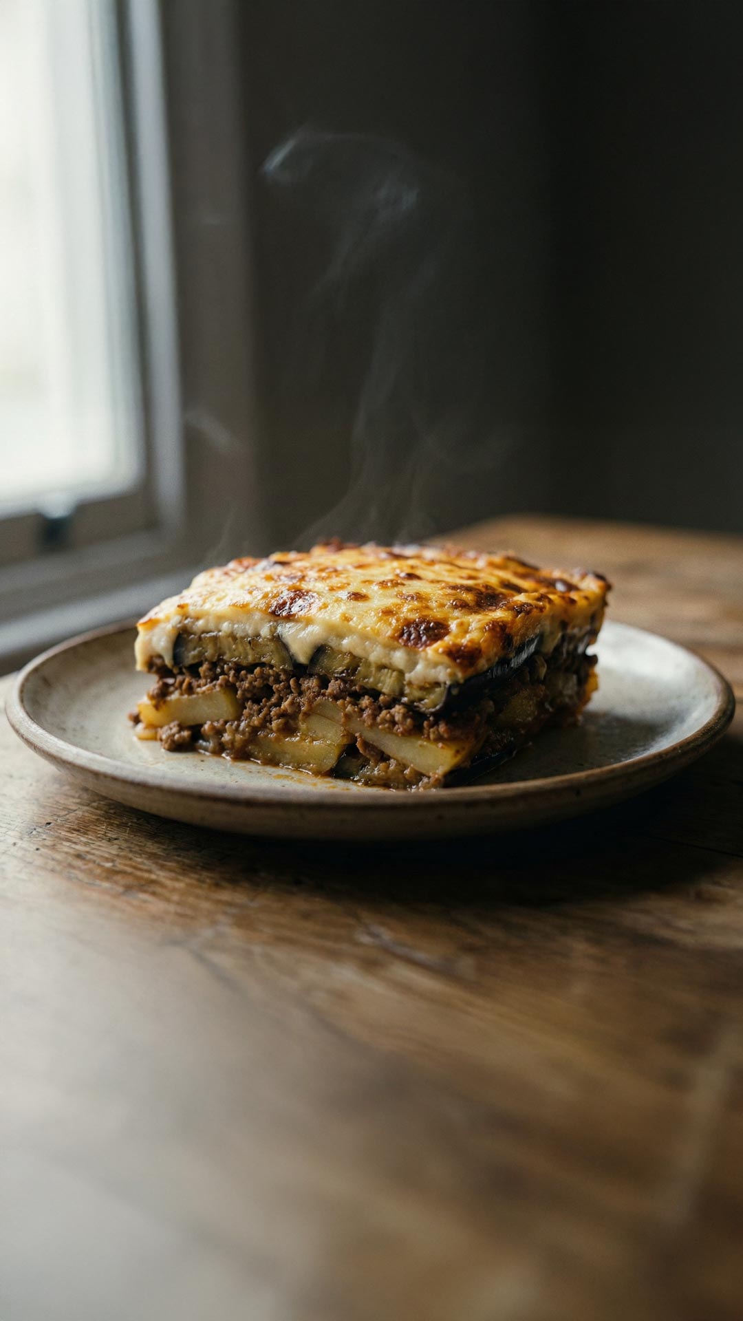 Moussaka d'agneau mobile