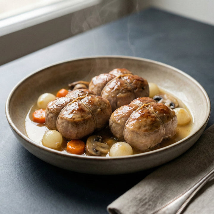 Recette des paupiettes de veau au vin blanc