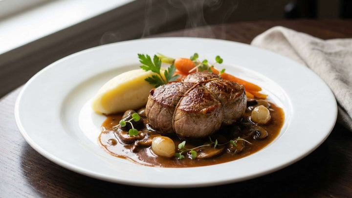 Paupiettes de veau forestière