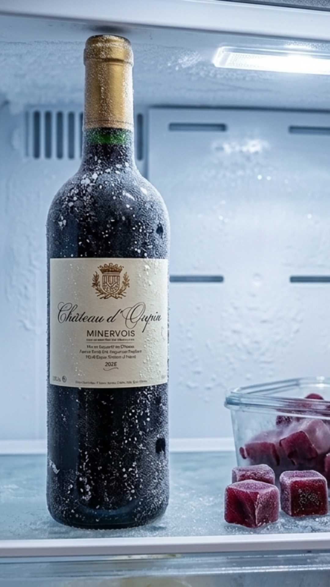 Peut-on congeler du vin rouge ? Mobile