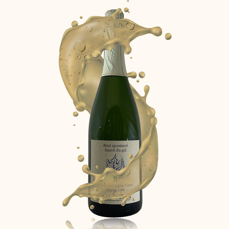 Vouvray Pétillant Spontané Pinon bouteille
