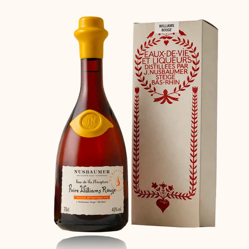 Poire Williams Rouge Nusbaumer coffret