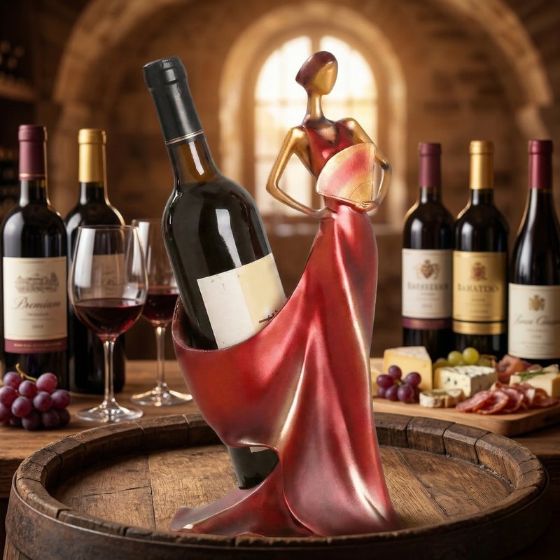 Porte bouteille de table décor