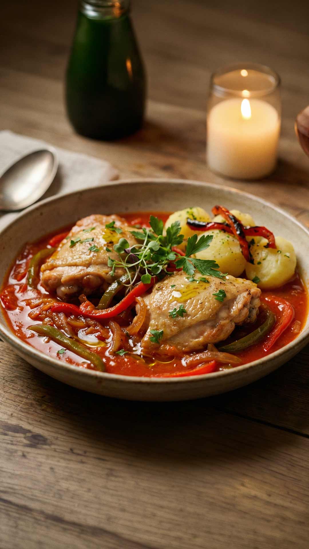 Poulet Basquaise mobile