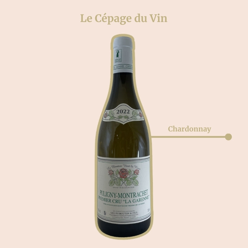 Puligny Montrachet La Garenne Gilles Bouton Cépage
