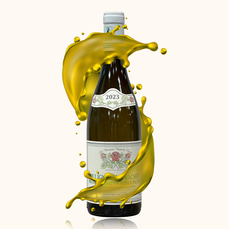 Puligny Montrachet Sous le Puit Gilles Bouton bouteille