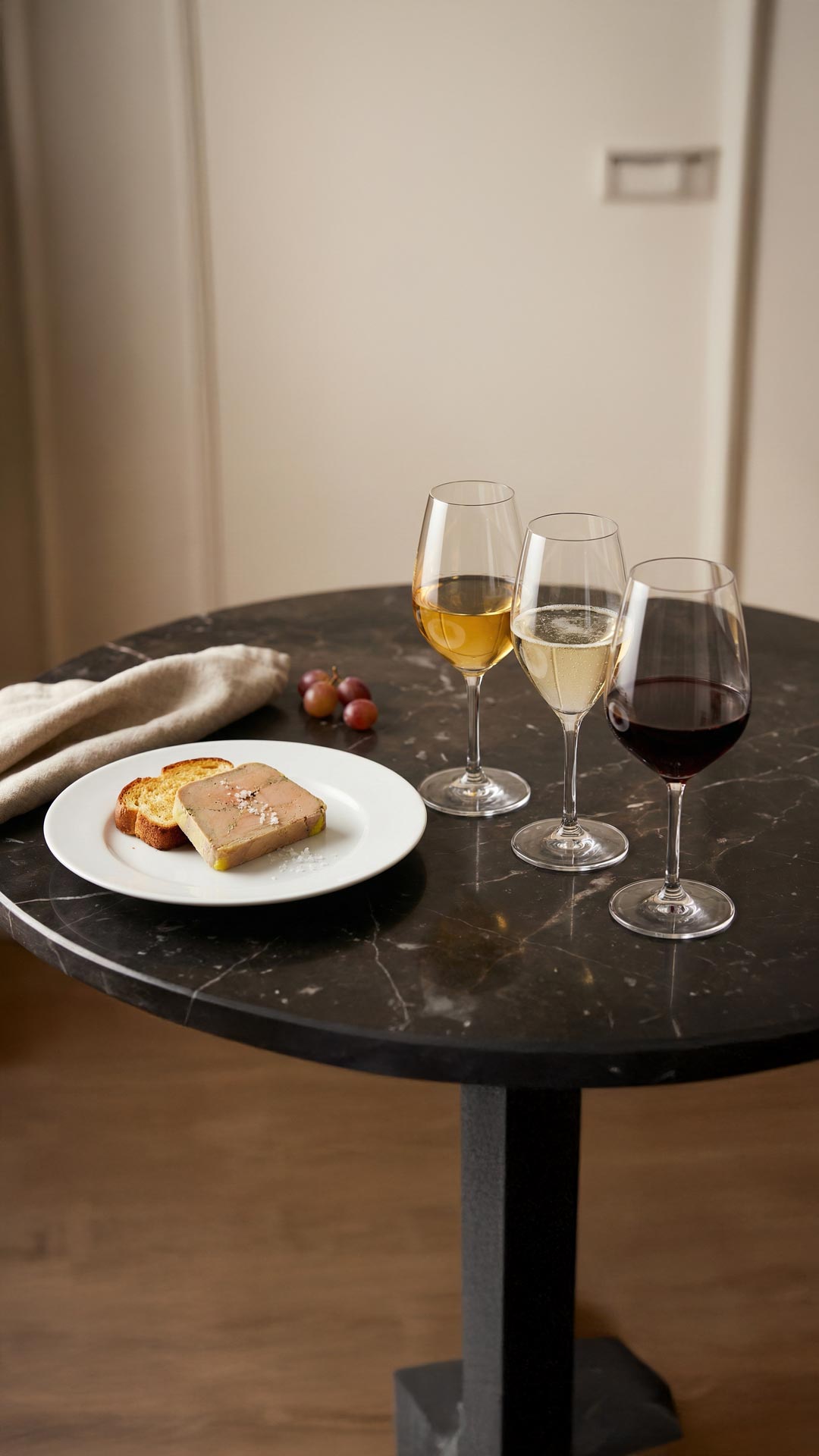 Quel vin avec le foie gras mobile