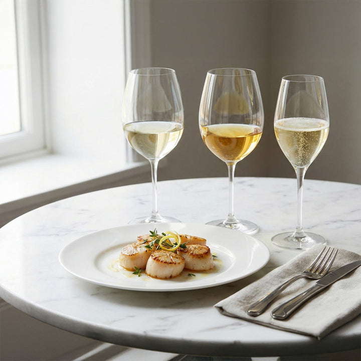 Quel vin blanc avec les coquilles st jacques ?
