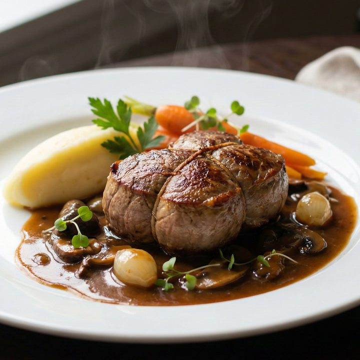 Paupiettes de veau forestière