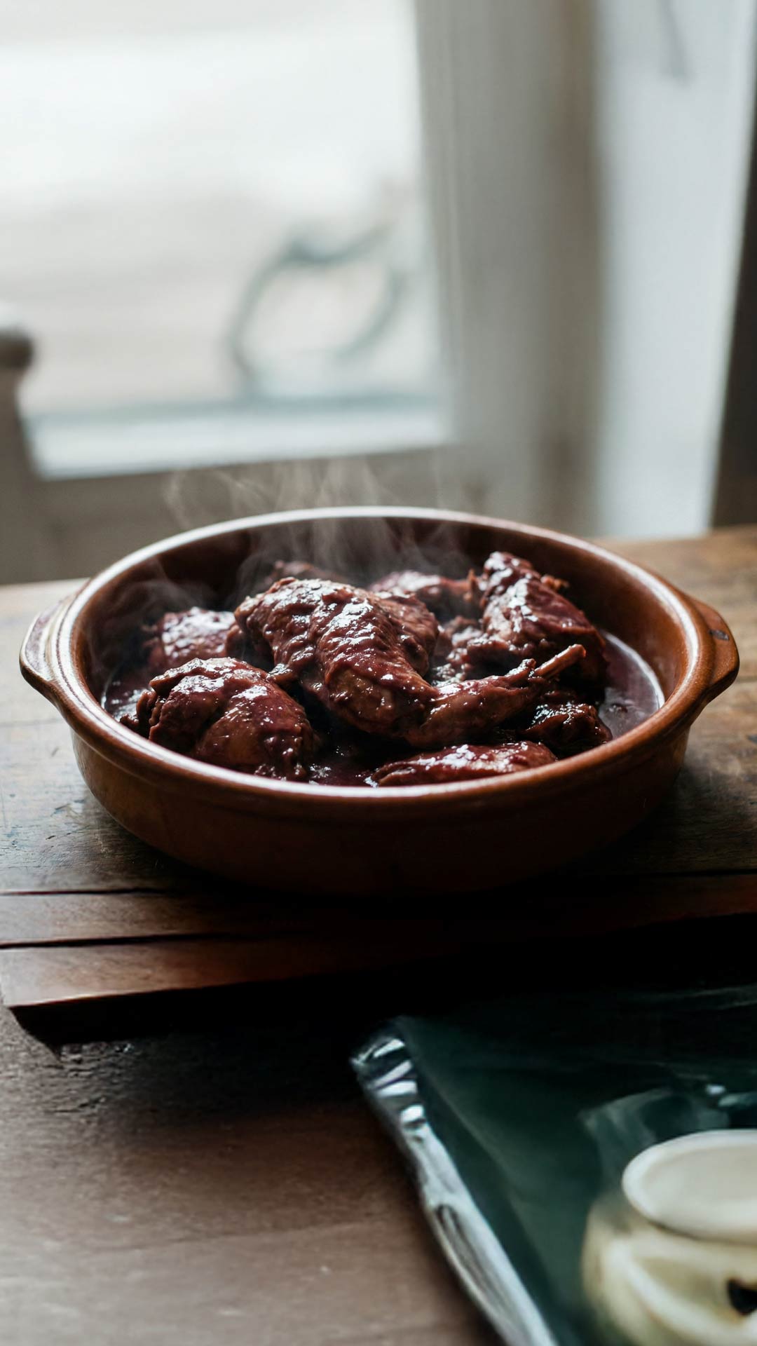 Recette Civet de Lapin Mariné au Vin Rouge mobile
