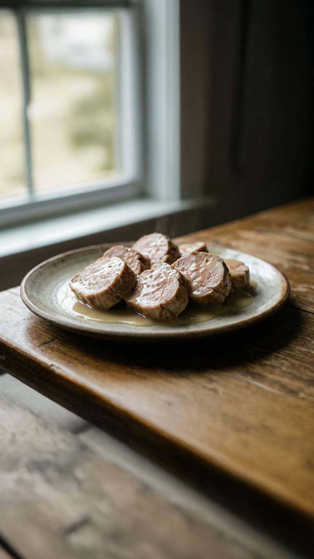 Recette Filet Mignon de Porc en Sauce Vin Blanc mobile