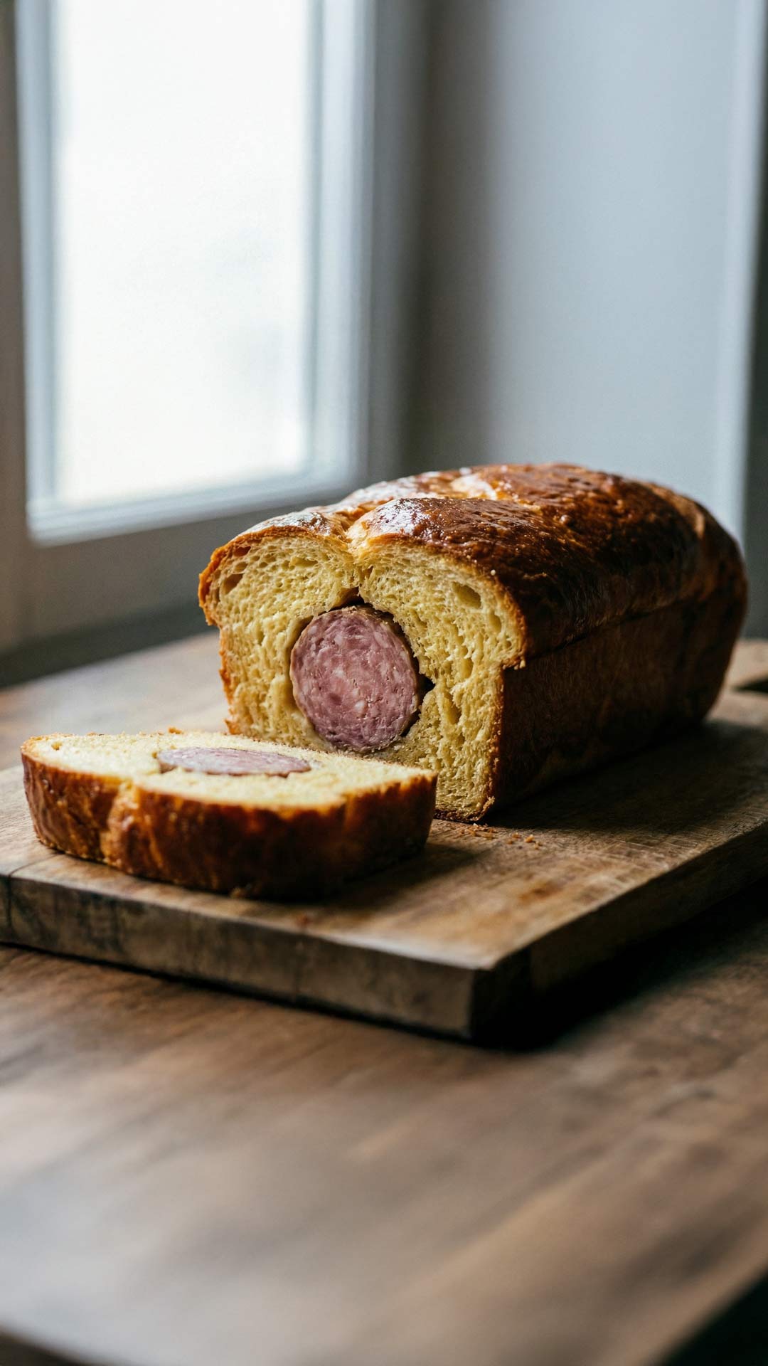 Recette Saucisson Brioché mobile