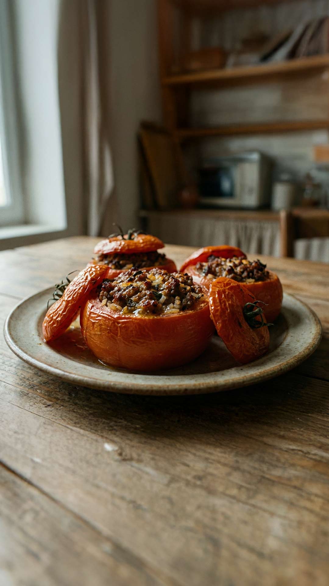 Recette Tomates Farcies à la Viande Hachée mobile