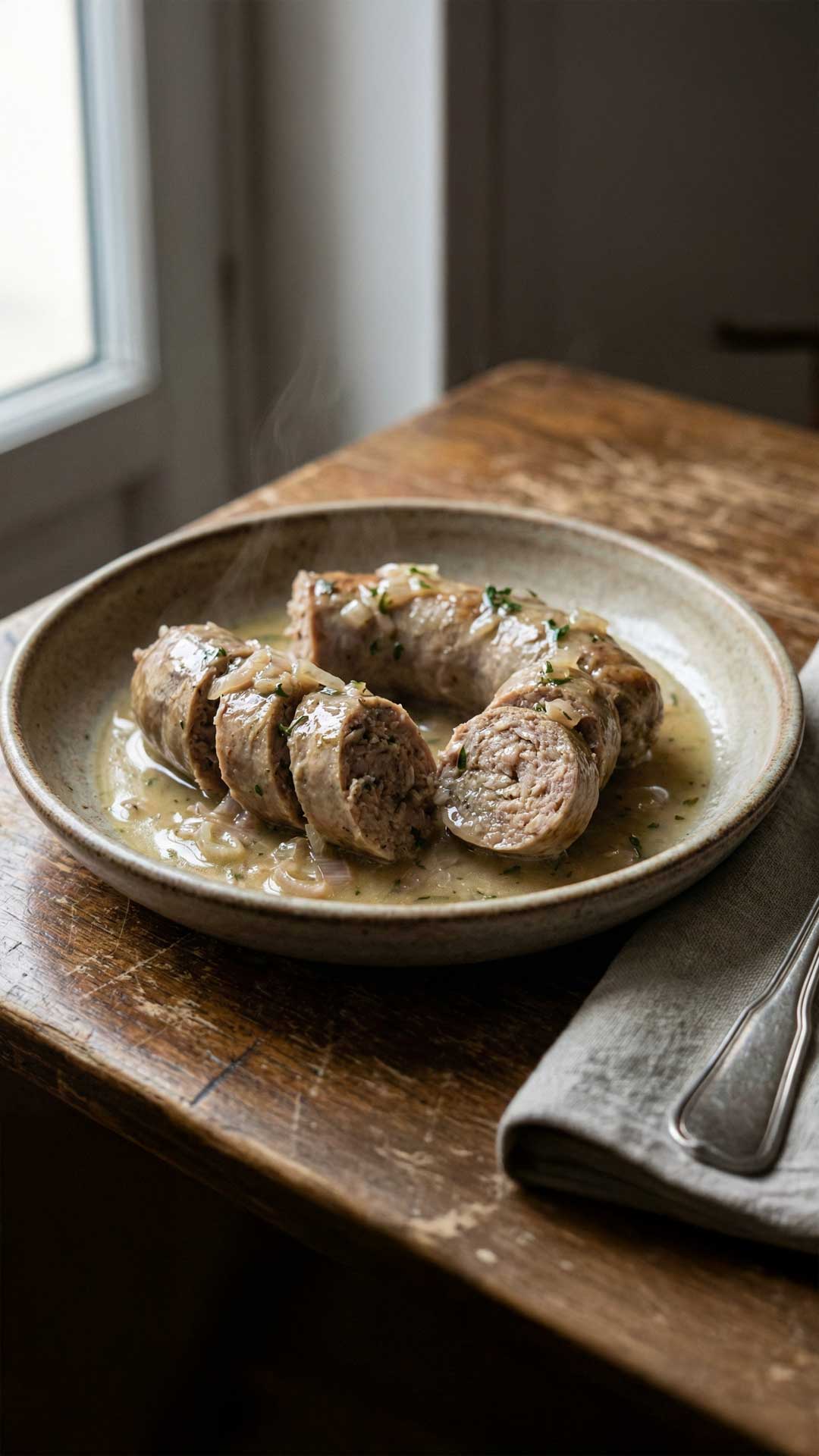 Recette andouillette au vin blanc mobile
