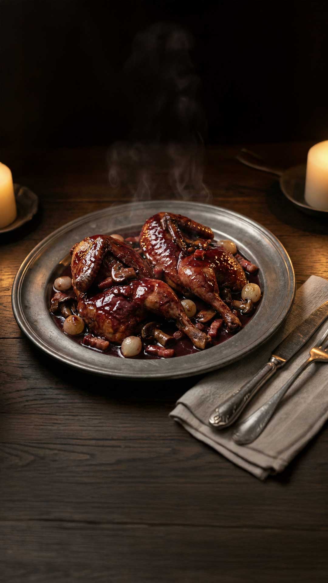 Recette de pigeon au vin mobile