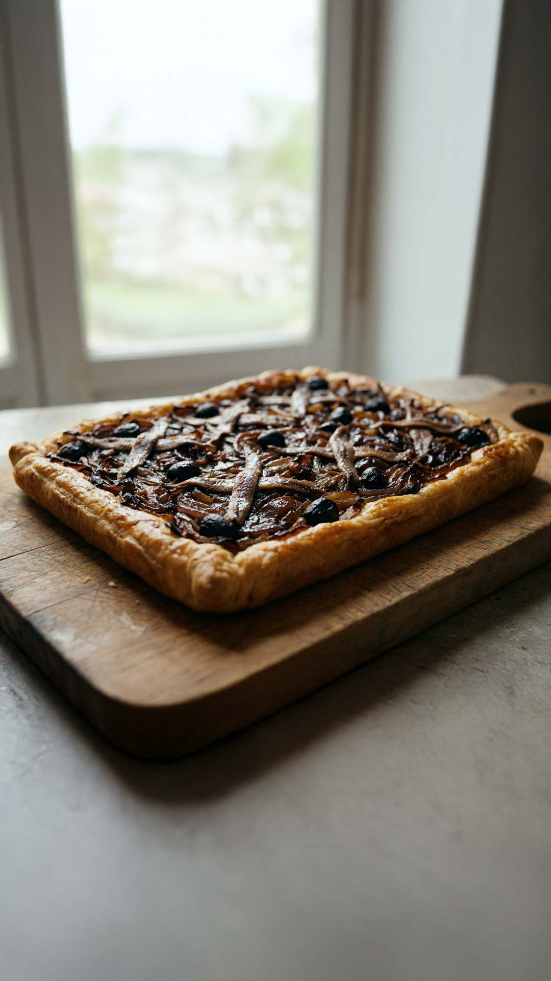 Recette pissaladière traditionnelle mobile